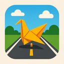 icon_transportation_road_origami icon preview