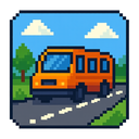 icon_transportation_road_pixel_art icon preview