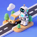 icon_transportation_robot_3d_isometric icon preview