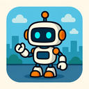 icon_transportation_robot_cartoon icon preview