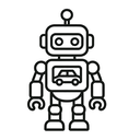 icon_transportation_robot_outline icon preview