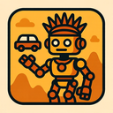 icon_transportation_robot_tribal icon preview