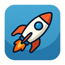 icon_transportation_rocket_asymmetrical icon preview