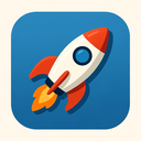 icon_transportation_rocket_formal icon preview