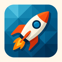 icon_transportation_rocket_geometric icon preview