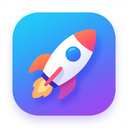 icon_transportation_rocket_gradient icon preview