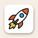 icon_transportation_rocket_minimalist icon preview