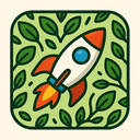 icon_transportation_rocket_organic_pattern icon preview
