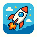 icon_transportation_rocket_playful icon preview