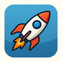icon_transportation_rocket_sharp_edges icon preview