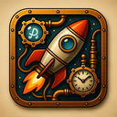 icon_transportation_rocket_steampunk icon preview