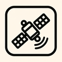 icon_transportation_satellite_bold icon preview