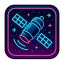 icon_transportation_satellite_cyberpunk icon preview