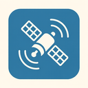 icon_transportation_satellite_flat_design icon preview