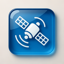 icon_transportation_satellite_glassy icon preview