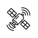 icon_transportation_satellite_line_art icon preview