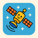 icon_transportation_satellite_playful icon preview