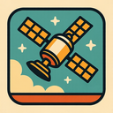 icon_transportation_satellite_retro icon preview