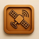 icon_transportation_satellite_wooden icon preview