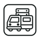 icon_transportation_server_filled icon preview