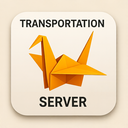 icon_transportation_server_origami icon preview