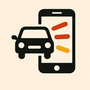 icon_transportation_smartphone_bold icon preview