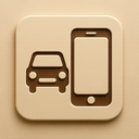 icon_transportation_smartphone_embossed icon preview