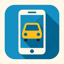 icon_transportation_smartphone_flat_design icon preview