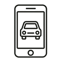 icon_transportation_smartphone_minimal_outline icon preview