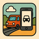 icon_transportation_smartphone_retro icon preview