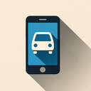 icon_transportation_smartphone_shadow_effect icon preview