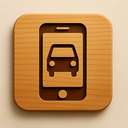 icon_transportation_smartphone_wooden icon preview