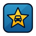 icon_transportation_star_bold icon preview