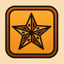 icon_transportation_star_tribal icon preview