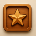 icon_transportation_star_wooden icon preview