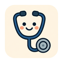 icon_transportation_stethoscope_cartoon icon preview