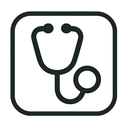 icon_transportation_stethoscope_filled icon preview