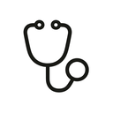 icon_transportation_stethoscope_minimal_outline icon preview