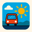 icon_transportation_sun_bold icon preview