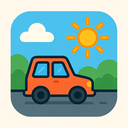 icon_transportation_sun_filled icon preview