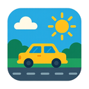 icon_transportation_sun_flat_design icon preview