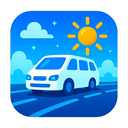 icon_transportation_sun_futuristic icon preview