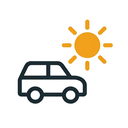 icon_transportation_sun_thin icon preview