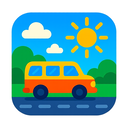 icon_transportation_sun_vibrant_colors icon preview