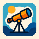 icon_transportation_telescope_abstract icon preview