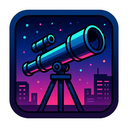 icon_transportation_telescope_cyberpunk icon preview