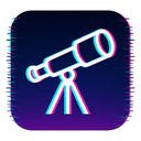 icon_transportation_telescope_digital_glitch icon preview