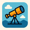 icon_transportation_telescope_geometric icon preview