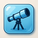 icon_transportation_telescope_glassy icon preview