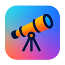 icon_transportation_telescope_gradient icon preview